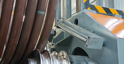 What is the working principle of a coil cold bending machine?